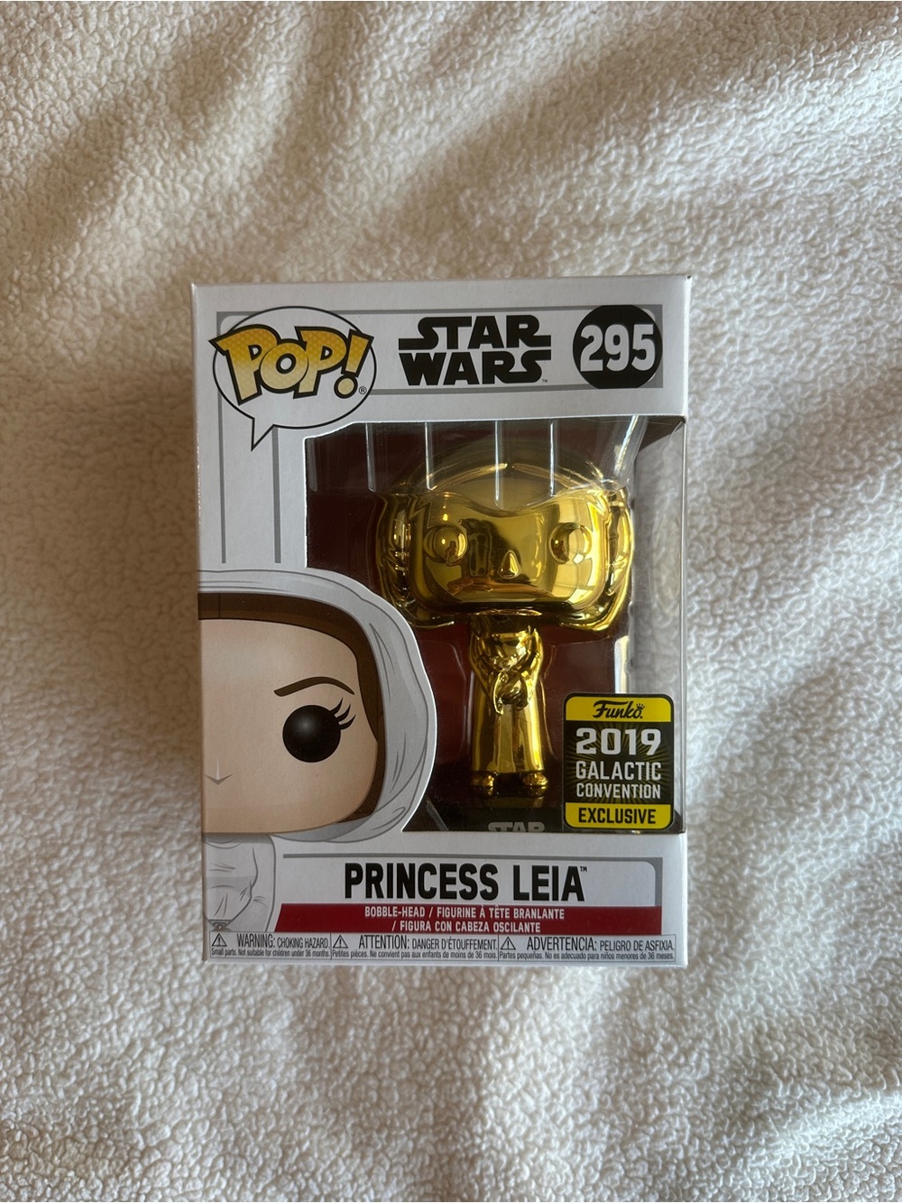 Princess Leia Gold Funko Pop